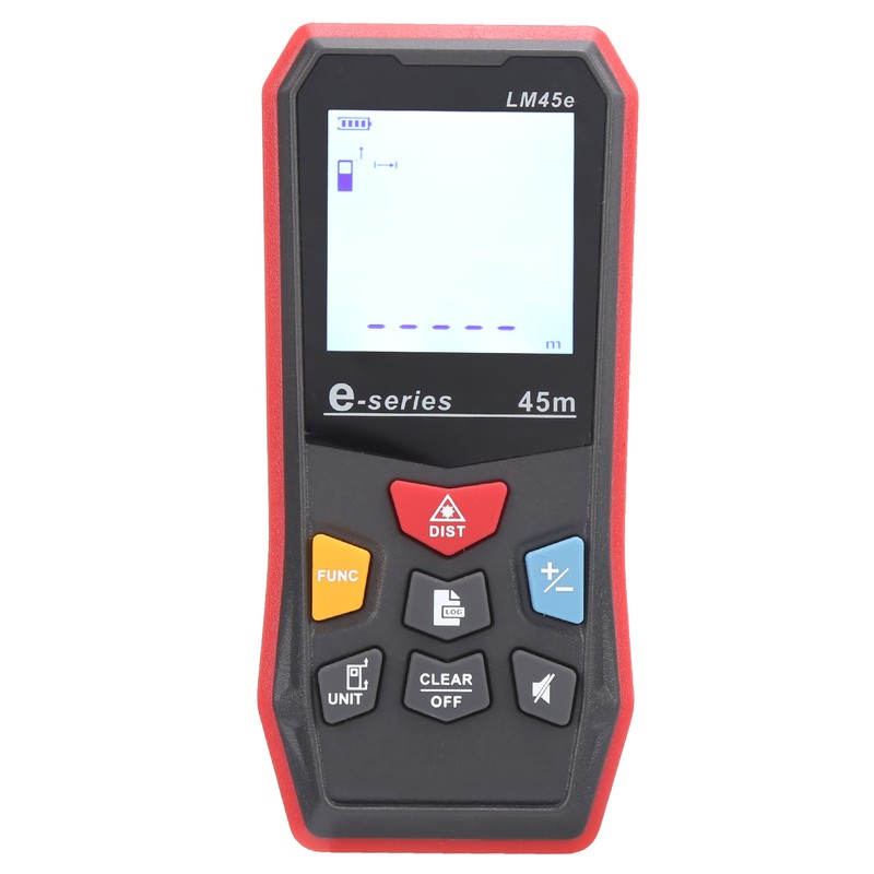 LM45e Infrared Laser Range Finder Portable Digital Distance Meter Area