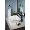 Novatto BIANCO PARI Ceramic Vessel Bathroom Sink