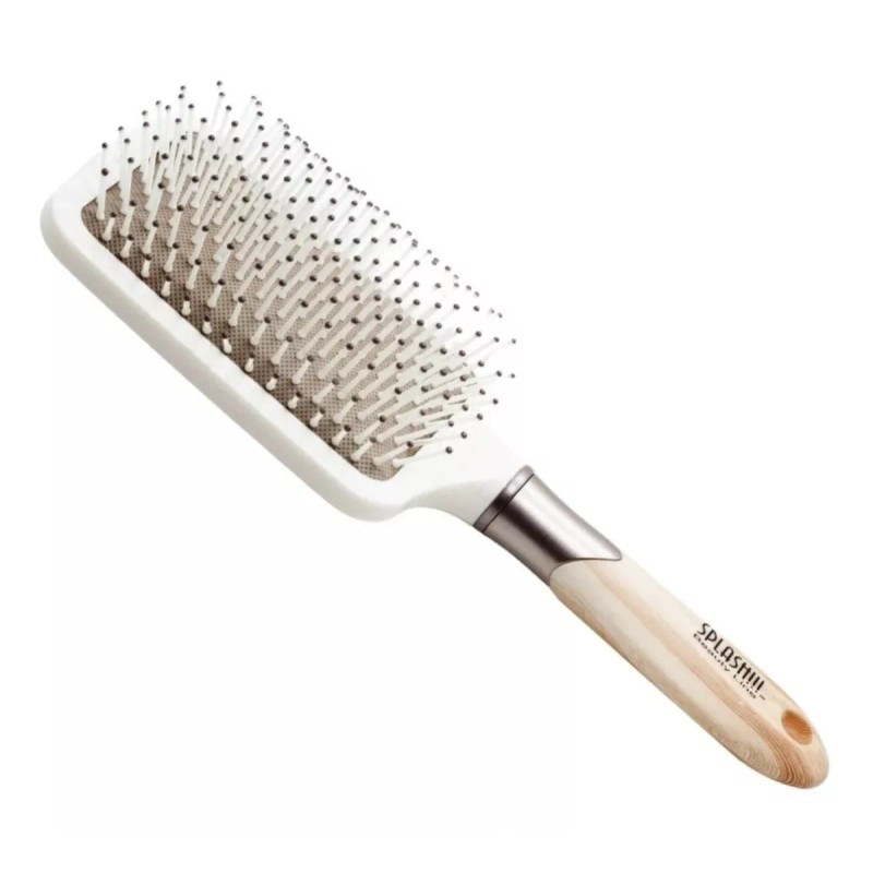 Splash!!! Beauty Line 3 Splash Cepillo Desenredante Cuadrado Raqueta Beige