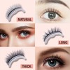  3 Pairs Eternal Joy Eyelashes,Eternal Joy Mart Eyelashes,Reusable Self