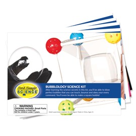 STEM Science Kit: Bubblology, Ages 4+ | Experiments for Kids, Chemistry Set, STEM Projects, Educational Toys
