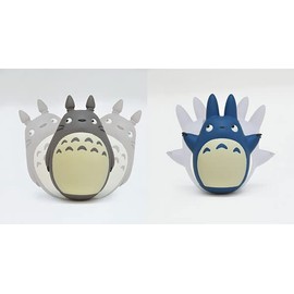 Ensky Studio Ghibli YR-11 My Neighbor Totoro Fun Rolling Rolling Large Totoro and Medium Totoro Approx. 2.8 - 3.0 inches (70 - 77 mm), ABS