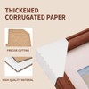 Mardili 120 PACK Adjustable Picture Frame Cardboard Corner Protectors for
