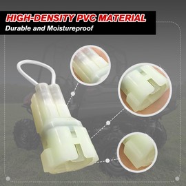 XUTVOTOR Seat Belt Bypass for Honda Pioneer 700 1000, Harness Override Switch Connector Jumper Plug Clip Over Ride by-Pass for Honda Pioneer 700-2 700-4 1000-3 1000-5 2017-2025 Accessories