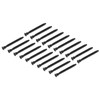 sourcing map 50Pcs M7x70mm Hex Socket Countersunk Head Self Tapping