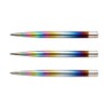 RED DRAGON Specialist Dart Points - Rainbow Effect Coated 32mm