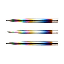 RED DRAGON Specialist Dart Points - Rainbow Effect Coated 32mm - 3 sets per pack