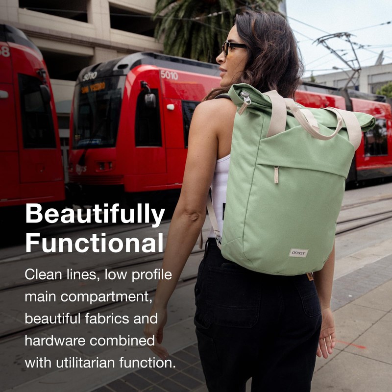 Osprey Arcane Zip Top Tote Backpack, Botanica