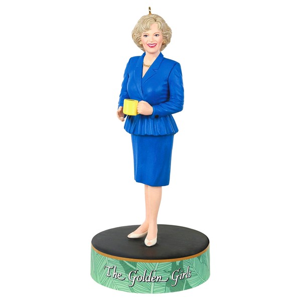 Hallmark Keepsake Christmas Ornament 2023, The Golden Girls Rose Nylund Ornament with Sound, TV Show Gifts