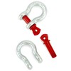 QWORK 1/2" Anchor Shackle with Alloy Screw Pin - Forged