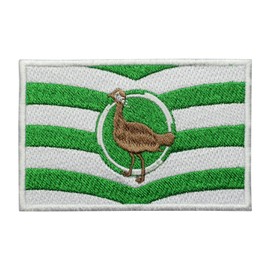 Wiltshire County Flag Patch Iron On Embroidered Applique Patch Wiltshire County Flag Iron On Sew On Emblem Badge