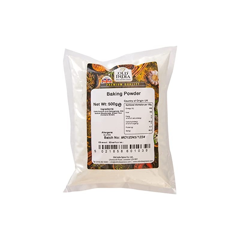 Old India Baking Powder 500g