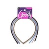 Goody Women's Classics Shoestring Fabric Headband, 5 Count