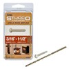Buildex 3/16 x 1-1/2" Phillips Head Stucco Anchors, with Drill