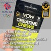 VOW Nutrition Creatine Chews,100 Flavoured Chews, Creatine Monohydrate, Convenient &