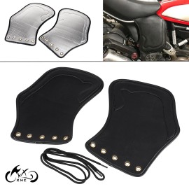 Unbranded Black Heat Saddle Shield Deflector For Harley Sportster 883 1200 Dyna Wide Glide