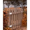 ZEKOO Stainless Steel Gate Hardware Kit, Self Closing Gate Hinges