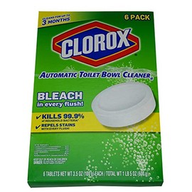 Clorox Automatic Toilet Bowl Cleaner, 6 Count