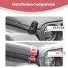 PDKLIN for Jeep Hood Latches Lock Catch Kit for Jeep