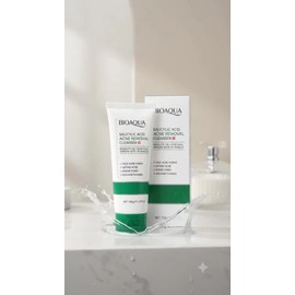 Bioaqua Crema Limpiador Acido Salicilico Antiacne Hidratante Todo Tipo De Piel