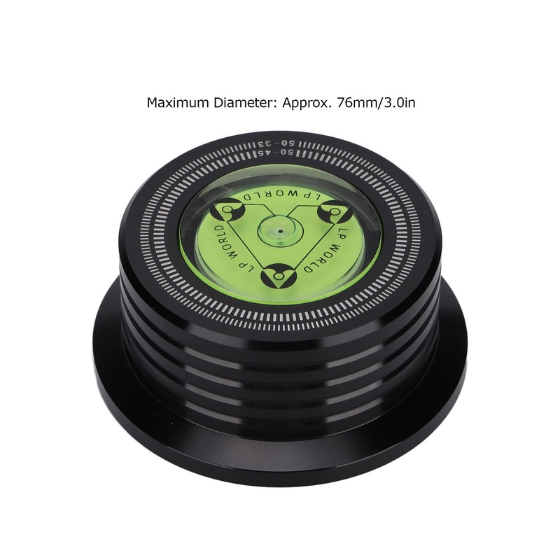 ciciglow Metal Record Weight, Turntable Disc Stabilizer, Aluminium Disc Stabiliser