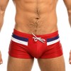 Taddlee - Bañador sexy para hombre, Rojo, X-Large