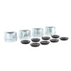 4 Set Trailer Hub Bearing Dust Caps Trailer Axle Dust