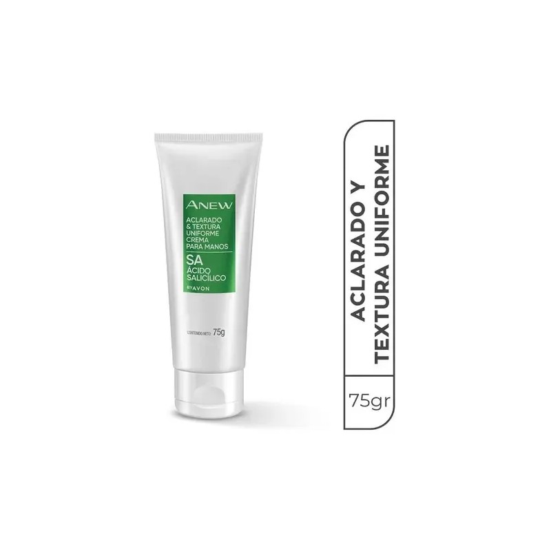 Crema Para Manos Anew Aclarado Y Textura Avon