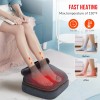 Snailax 3-en-1 Foot Warmer & Vibration Foot Y Back Massorger