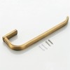 Flybath Hand Towel Rail Antique Brass Open Towel Ring Holder
