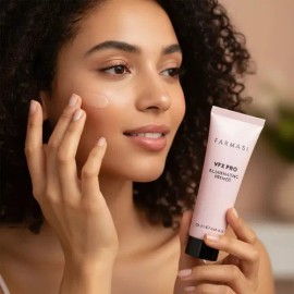Vfx Pro Primer Iluminador Farmasi Tono del primer Blanco                                                                                              