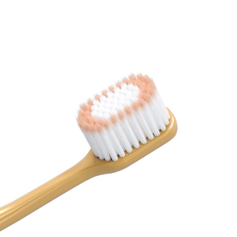 Broad Polishing in 1 Time, Intimate Wide Toothbrushes, 6 Pieces,