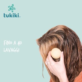 Tukiki Firm Shampoo for All Hair Types - Oats and Cactus Pear - Vegan and Plastic-Free, 60 g, Made in Italy