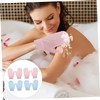 Minkissy 8pcs Bath Towel Gloves Bath Mitt Body Wash Bath