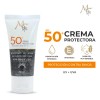 Crema Protectora Piel Muy Sensible 50+ Spf Rostro. Mc Life