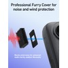 Mic Wind Muff for Insta360-8Pcs Wind Muff for Insta360 X3