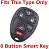 Chevy Tahoe Suburban GMC Yukon Key Fob Cover: 6 Button