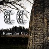 Norse Viking Runes Earrings for Men Women 925 Sterling Silver