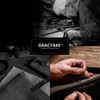 GRACTAKE LC-S Clutch Bag, Second Bag, Men's, Genuine Leather, Smaller,