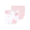 Luvable Friends Unisex Baby Cotton Rich Washcloths, Girl Basic Elephant,