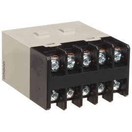 Omron G7J-4A-B AC100/120 General Purpose Relay, Screw Terminal, W-Bracket Mounting, Quadruple Pole Single Throw Normally Open Contacts, 18 to 21.6 mA Rated Load Current, 100 to 120 VAC Rated Load Voltage