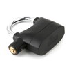 Black Anti Theft Security Padlock Waterproof Siren Alarm Lock for