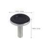 DOITOOL 48Pcs Adjustable Furniture Leveling Feet with Black Base Durable