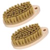 2Pcs Mane Laundry Brush Multi-use Clothes Shoes Brushes Household Cleaning