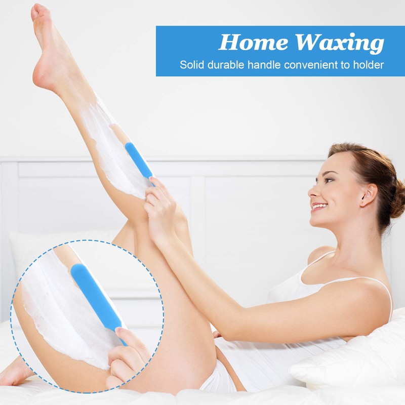 Patelai Non Stick Wax Spatulas Silicone Waxing Sticks Waxing Applicator