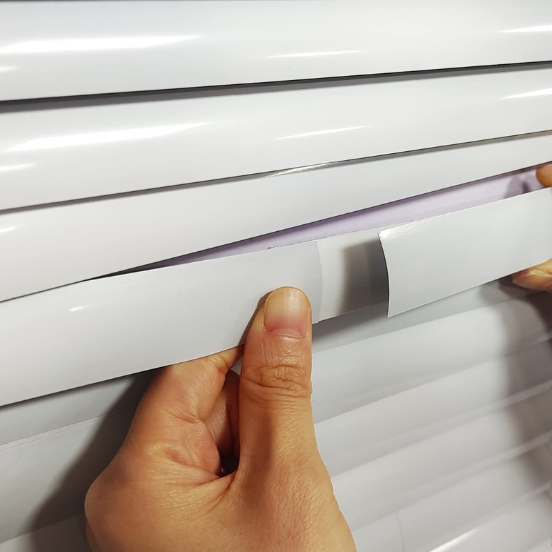 Kowibcl 6 Sets Horizontal Blinds Replacement Slats, White Horizontal Blind