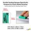 GodHand Kamiyasu Sanding Sponge 10mm Assortment Set 120, 240, 400,
