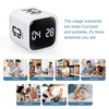 Ankilo Cube Pomodoro Timer, Digital Productivity Timer, 5/10/30/60 Minutes Rotating