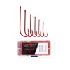 Kunsilane 300PCS Offset Hooks with Barbed Long Shank Beak Worm