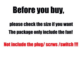 Unbranded 4" Exhaust Fan Ventilation Extractor Fan 110V Wall-Mounted Blower Duct Fan #WW